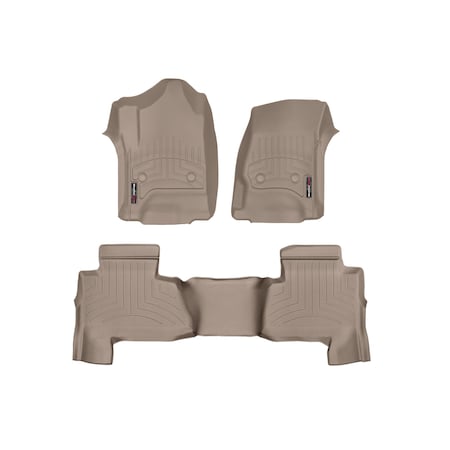 Weathertech Front and Rear Floorliners, 45607-1-8 45607-1-8